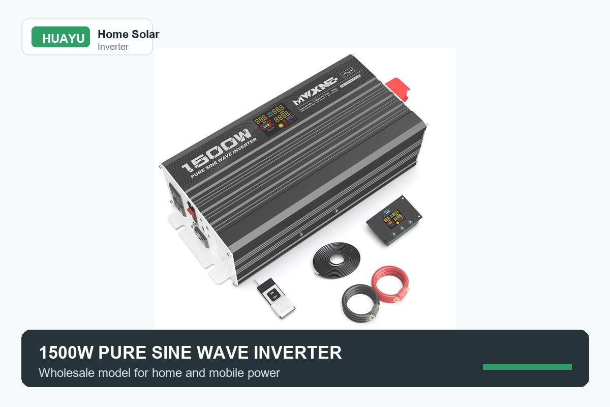 HUAYU 1000W pure sine wave inverter