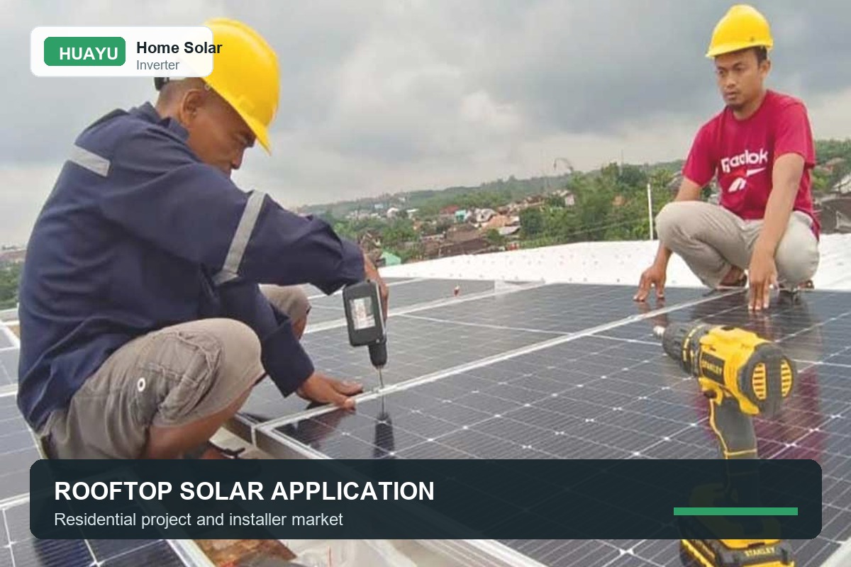 Rooftop solar system