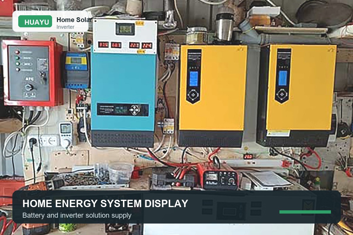 Home energy system display